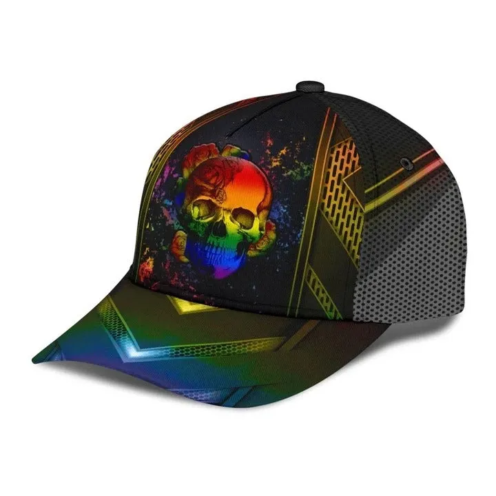 Pride Cap LGBT Love Wins Neon Printing Baseball 3D Cap Hat, Pride Accessories, Gay Gifts