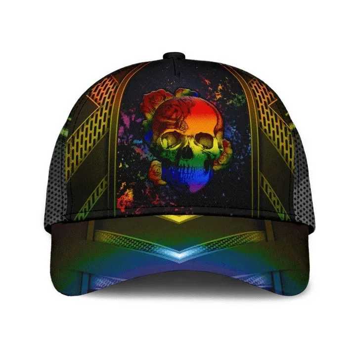 Pride Cap LGBT Love Wins Neon Printing Baseball 3D Cap Hat, Pride Accessories, Gay Gifts