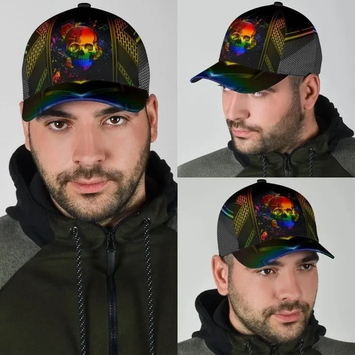 Pride Cap LGBT Love Wins Neon Printing Baseball 3D Cap Hat, Pride Accessories, Gay Gifts