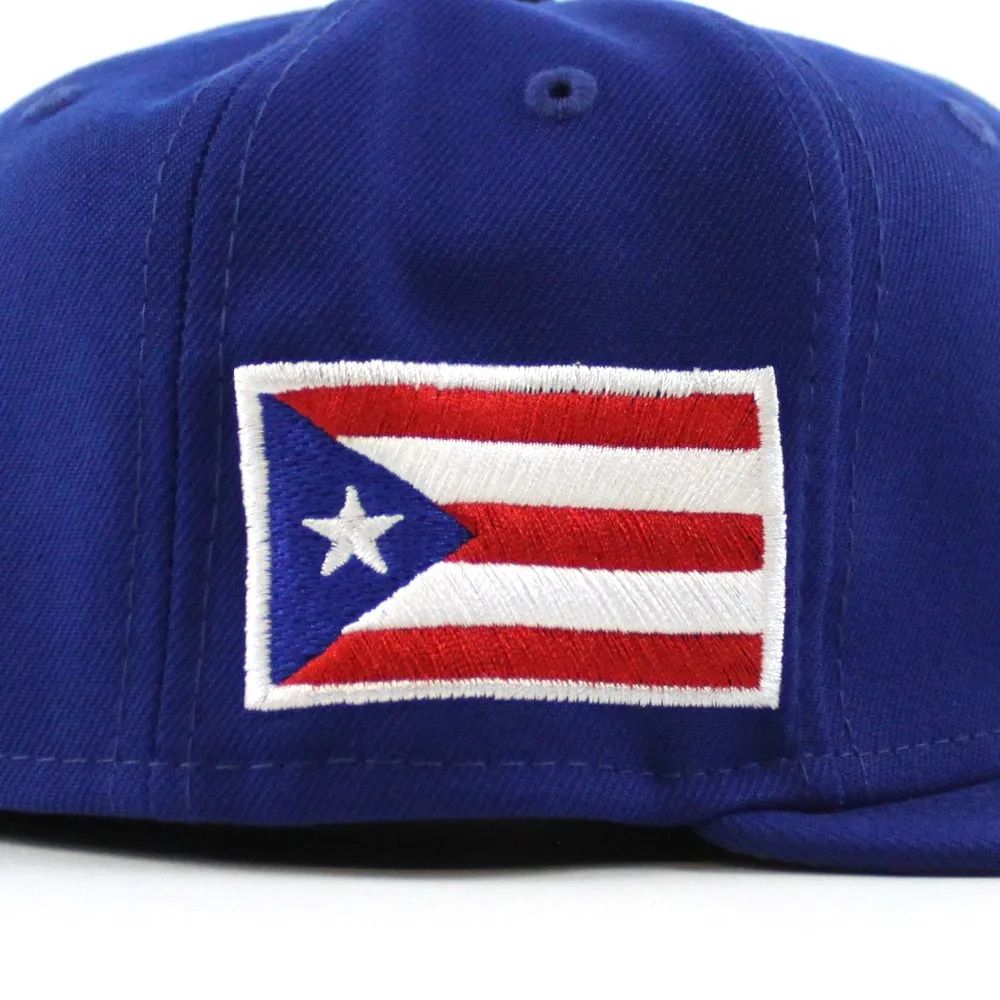 Puerto Rico 2023 World Baseball Classic (WBC) New Era 59Fifty Fitted Hat (Red Grey Under Brim)