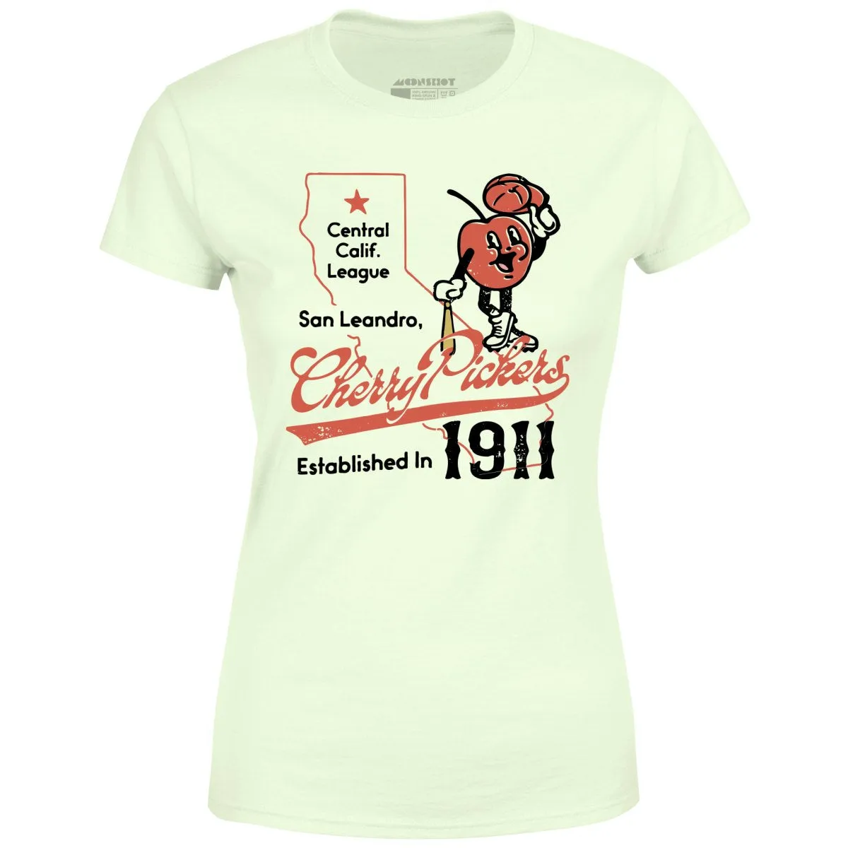 San Leandro Cherry Pickers - California - Vintage Defunct Baseball Teams - Women's T-Shirt