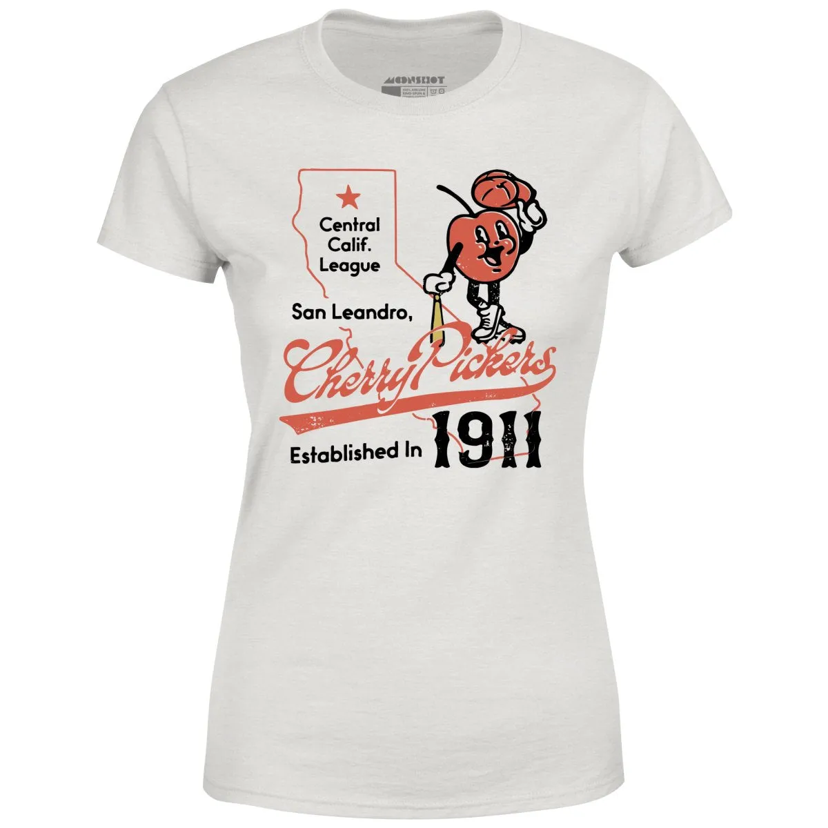 San Leandro Cherry Pickers - California - Vintage Defunct Baseball Teams - Women's T-Shirt