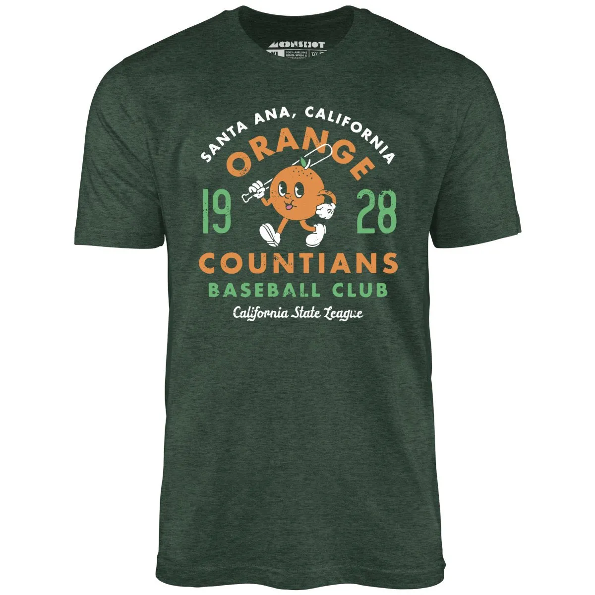 Santa Ana Orange Countians - California - Vintage Defunct Baseball Teams - Unisex T-Shirt