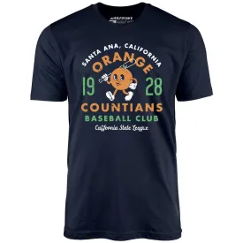 Santa Ana Orange Countians - California - Vintage Defunct Baseball Teams - Unisex T-Shirt