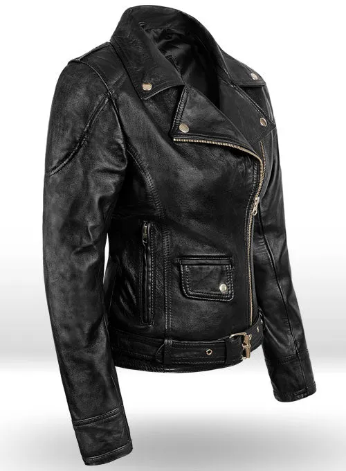 Sarah Connor Terminator Genisys Leather Jacket