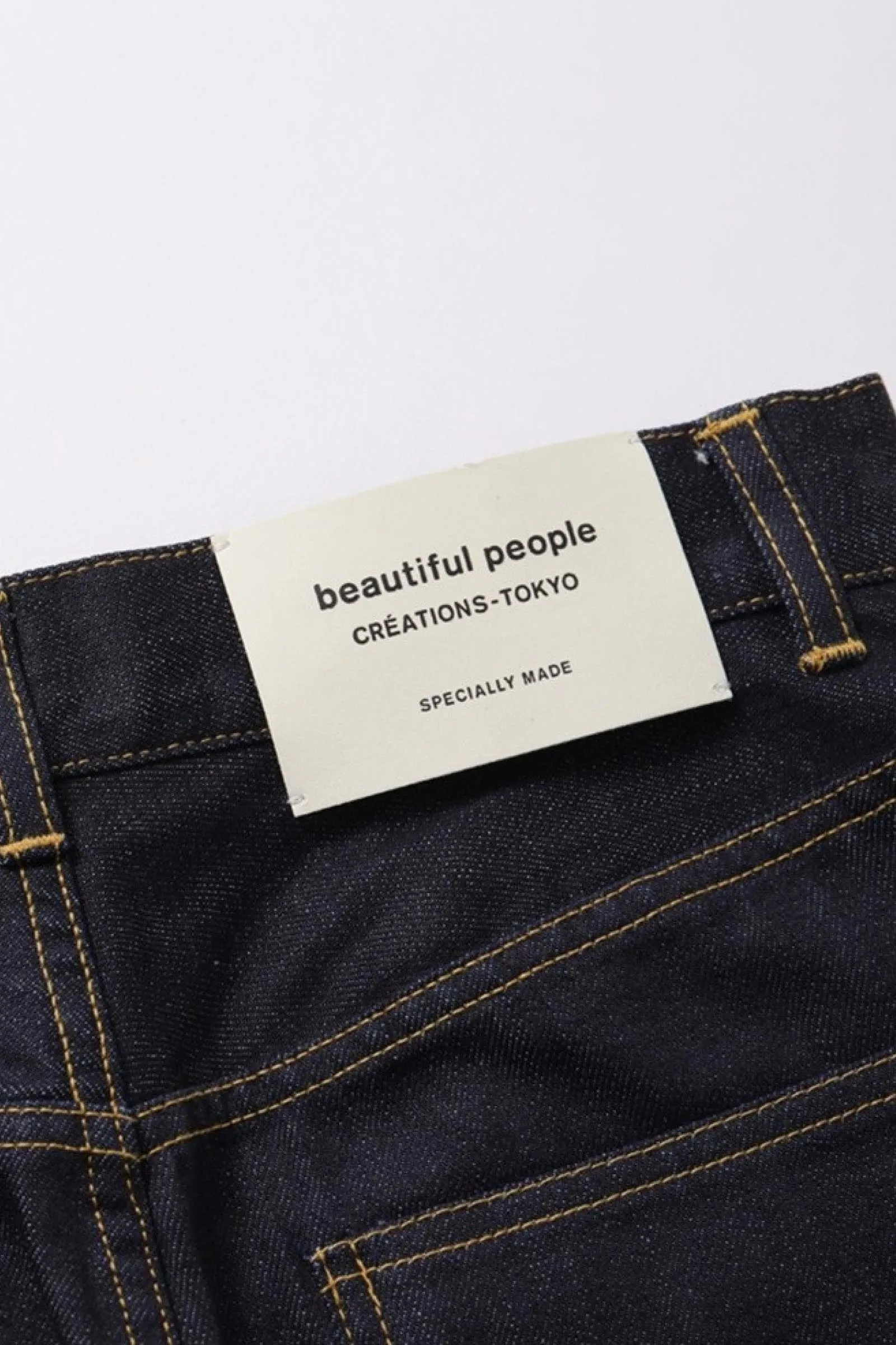 Selvedge Cotton Denim Jeans