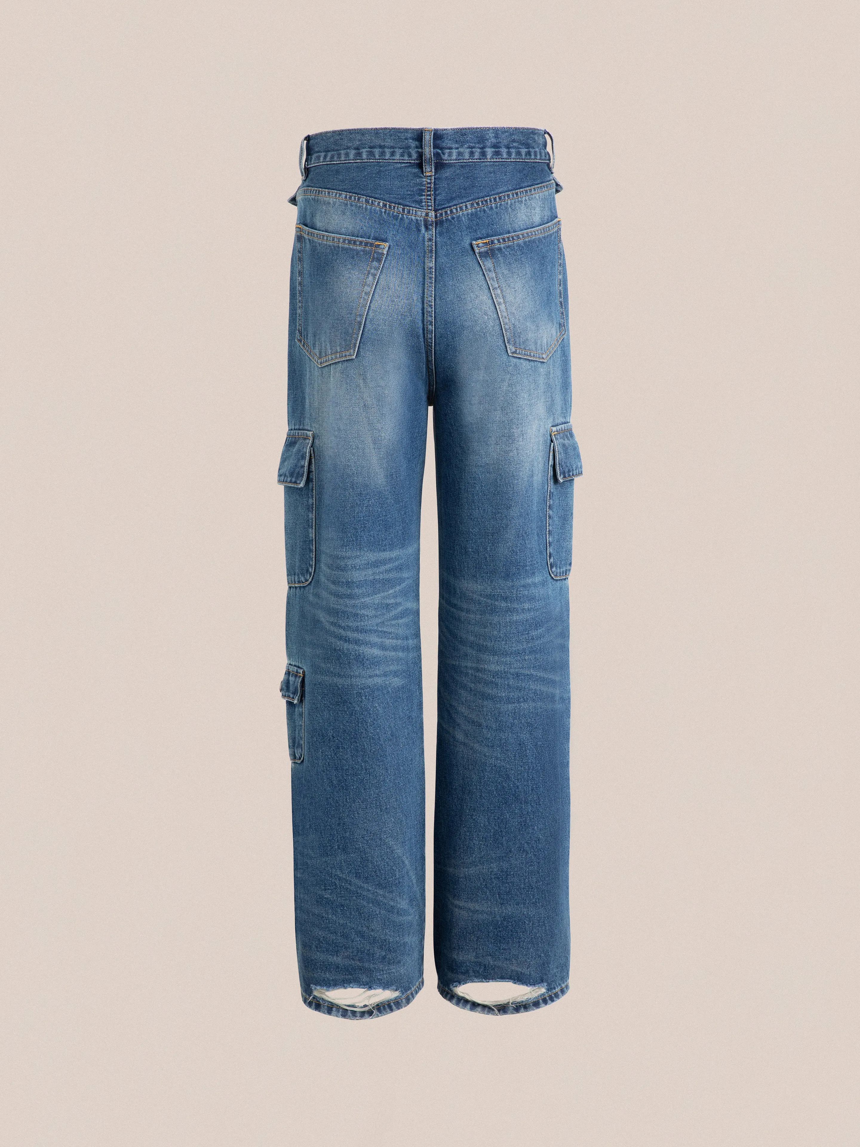 Siwa Cargo Paneled Jeans