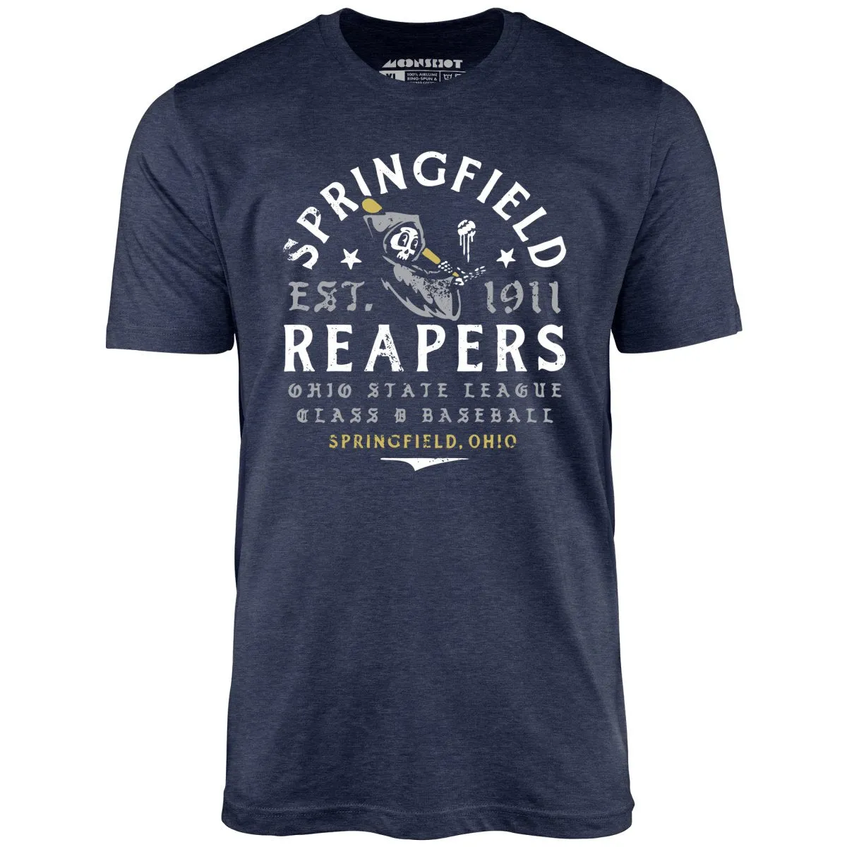 Springfield Reapers - Ohio - Vintage Defunct Baseball Teams - Unisex T-Shirt