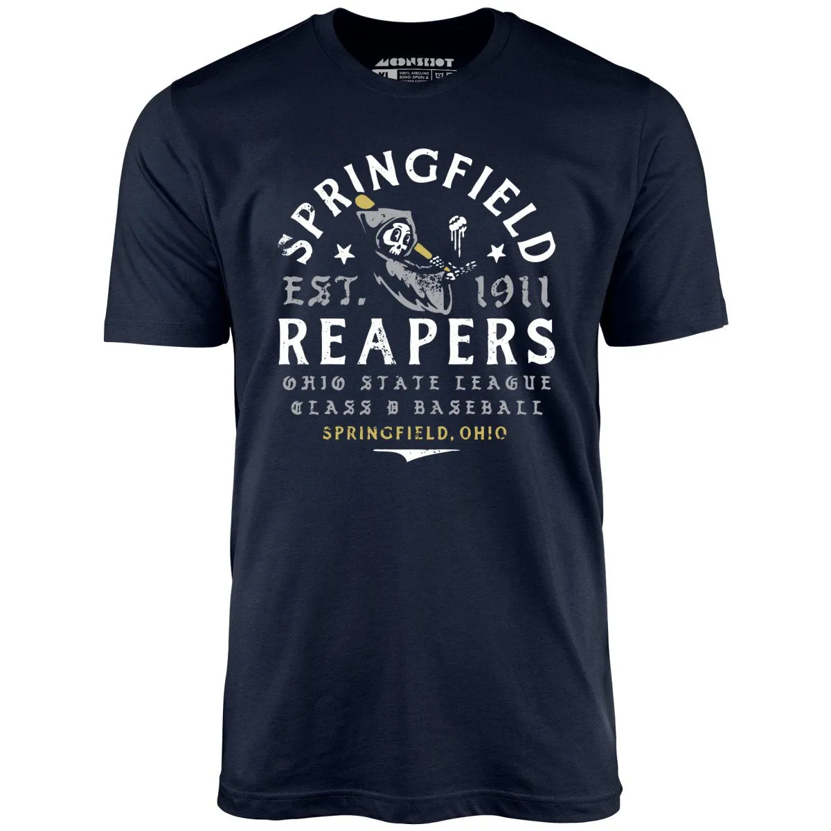 Springfield Reapers - Ohio - Vintage Defunct Baseball Teams - Unisex T-Shirt