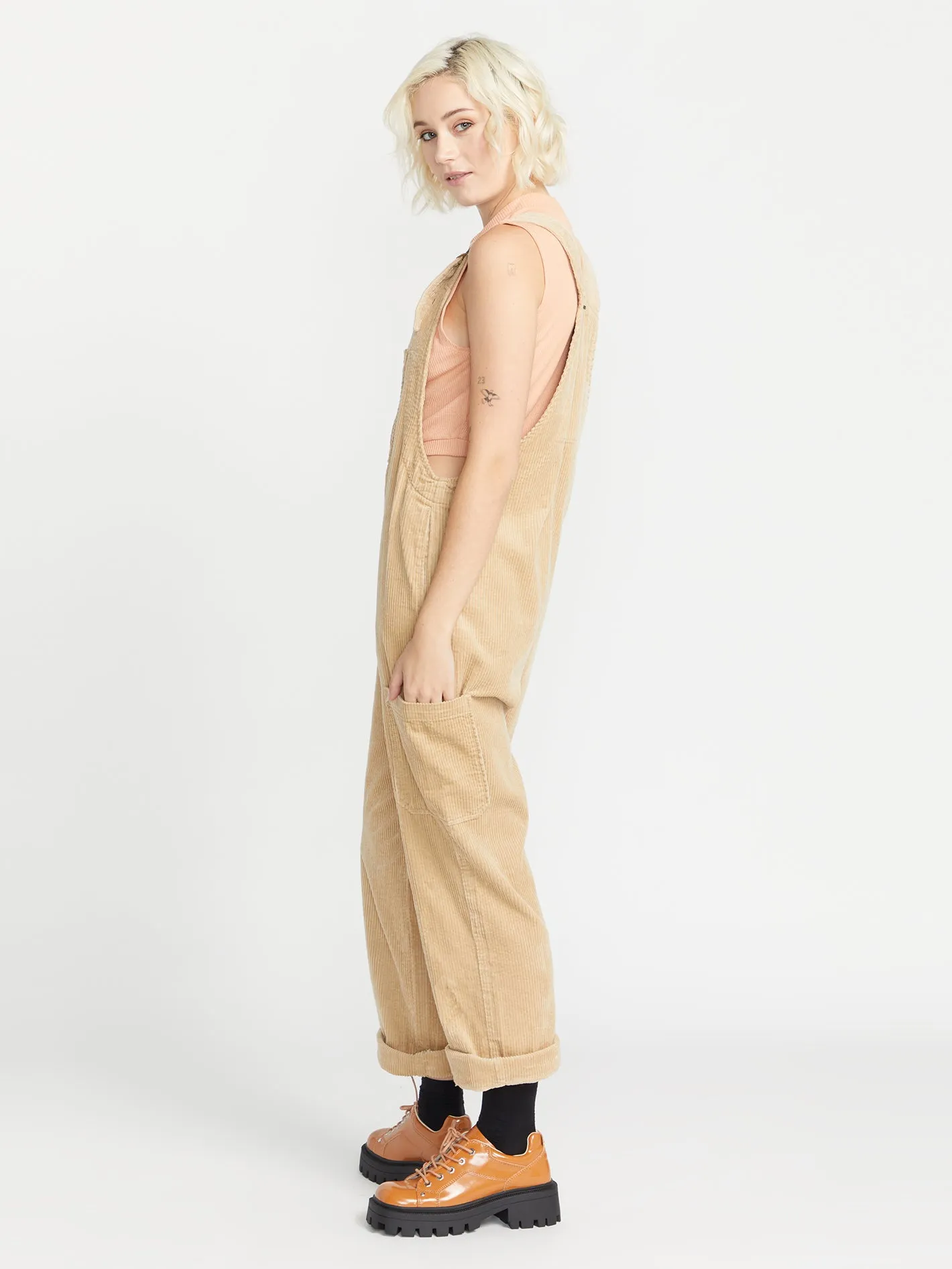 Stone Street Overalls - Khaki