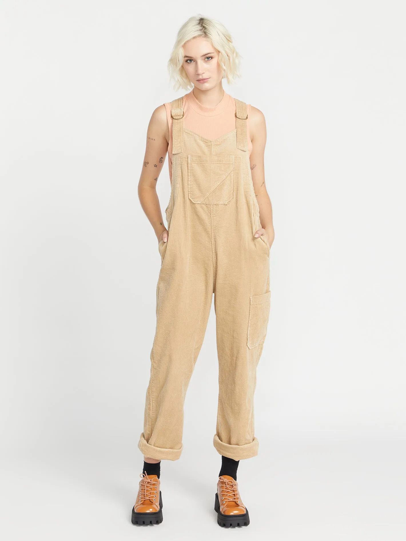 Stone Street Overalls - Khaki