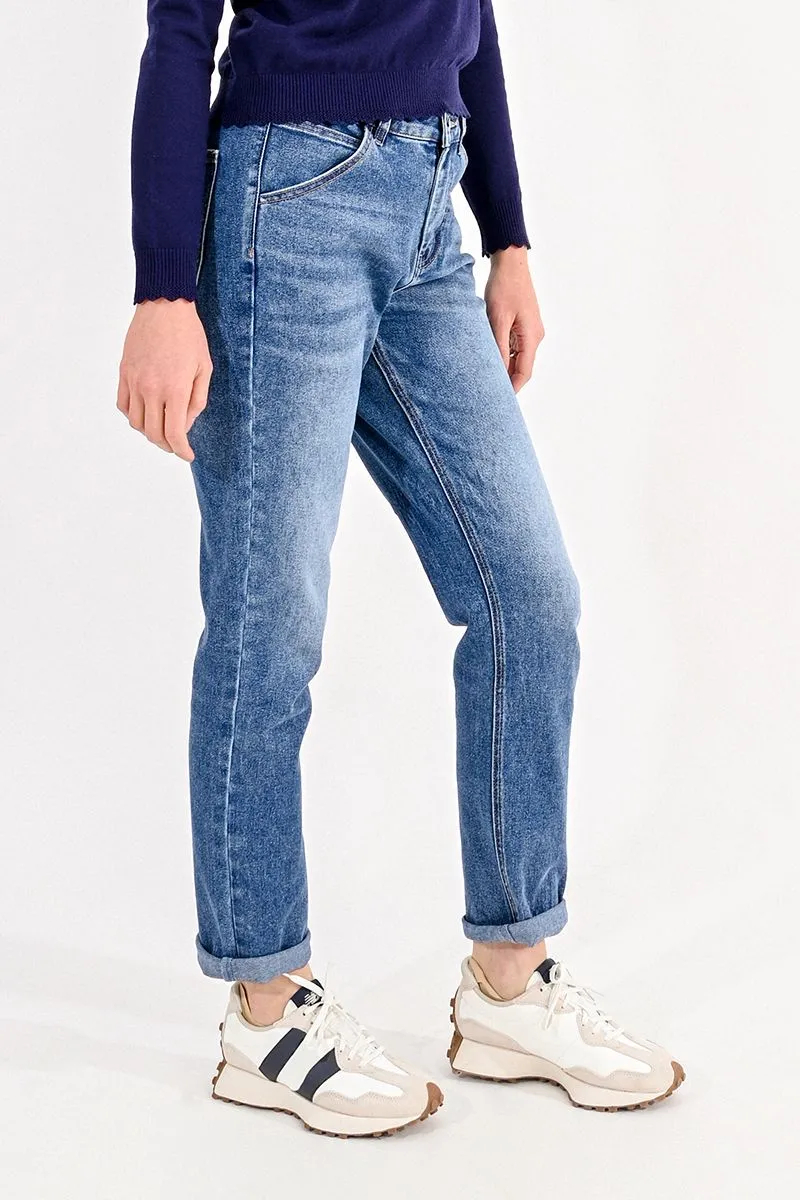 Straight Leg Jeans by Molly Bracken