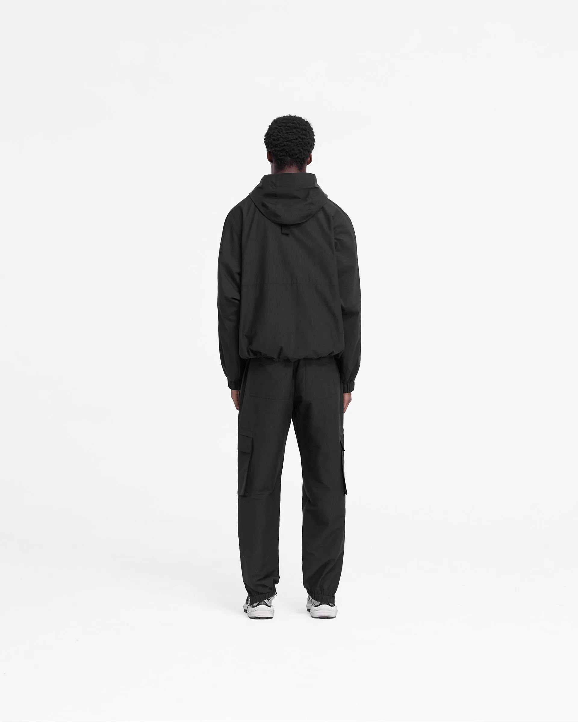 Tech Cargo Jacket - Jet Black