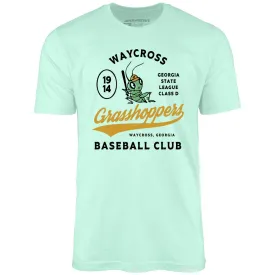 Waycross Grasshoppers - Georgia - Vintage Defunct Baseball Teams - Unisex T-Shirt