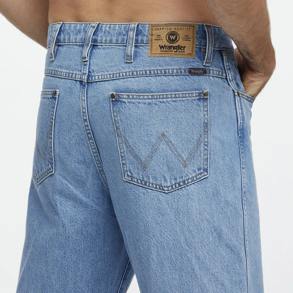 WRANGLER Mens Slacker Relaxed Jeans Edgecrusher