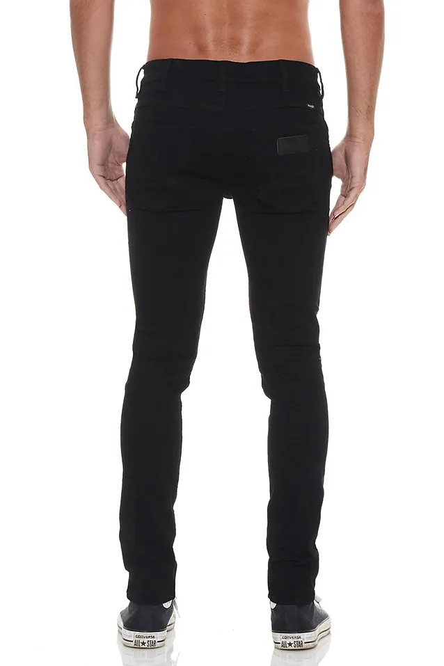 Wrangler Mens Strangler Skinny Jeans Super Sonic